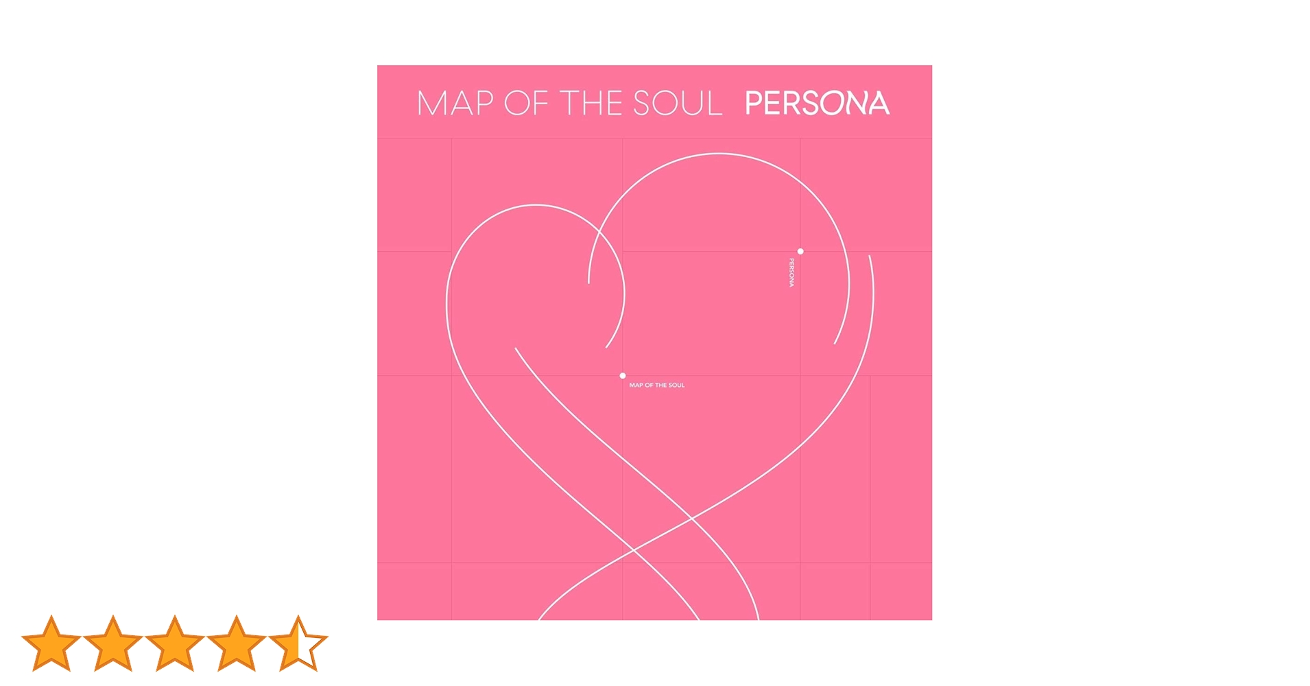 BTS Map Of The Soul : Persona Album Version.02 music cd album kpop